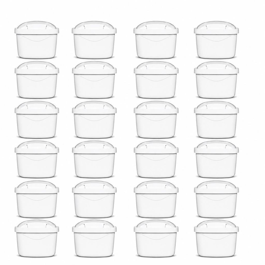 Sillar Wasserfilter 24er-Set – Ersatzkartuschen für Dafi, Produktbild 