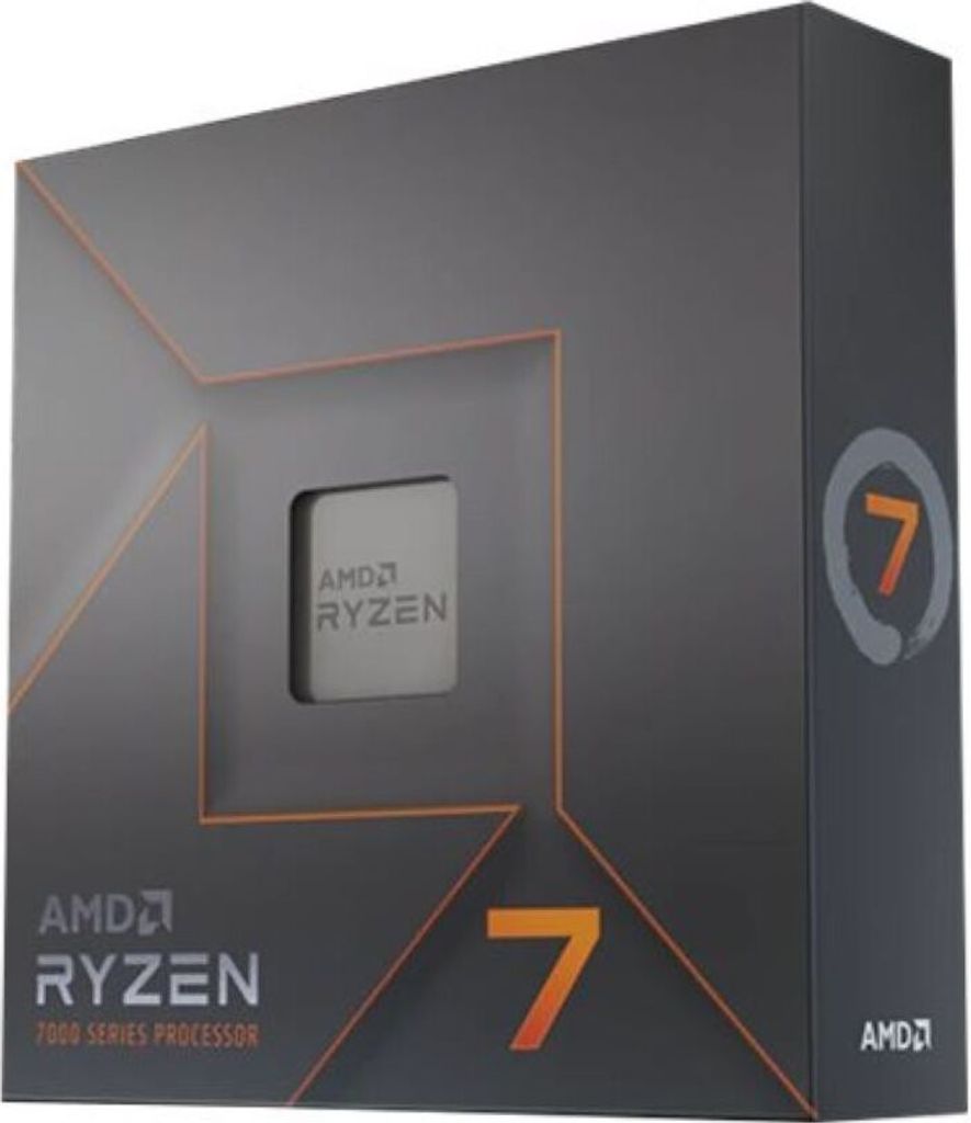 AMD Ryzen 7 7700X bis 142W (4.5 - 5.4GHz, 32MB, 8C/16T) AM5 Produktbild 