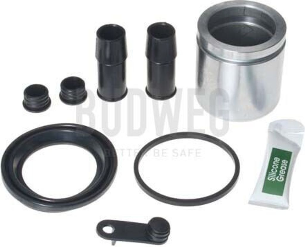 BUDWEG CALIPER Bremssattel-Reparatursatz für VW Transporter IV Bus (70B, 70C, 7DB, 7DK, 70J, 70K, 7DC, 7DJ) Vorne 57mm 2090334