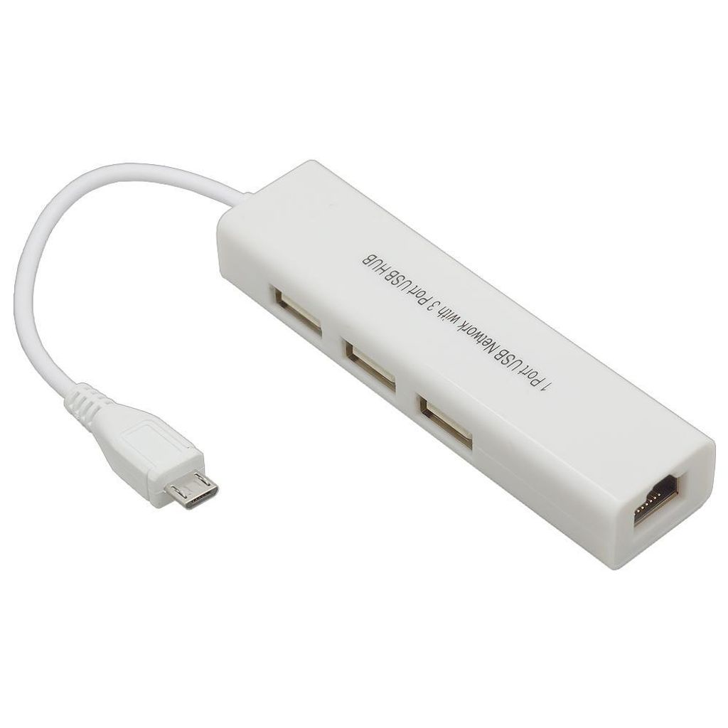 BerryBase Micro USB 2.0 Fast Ethernet Convertisseur réseau Image du produit 