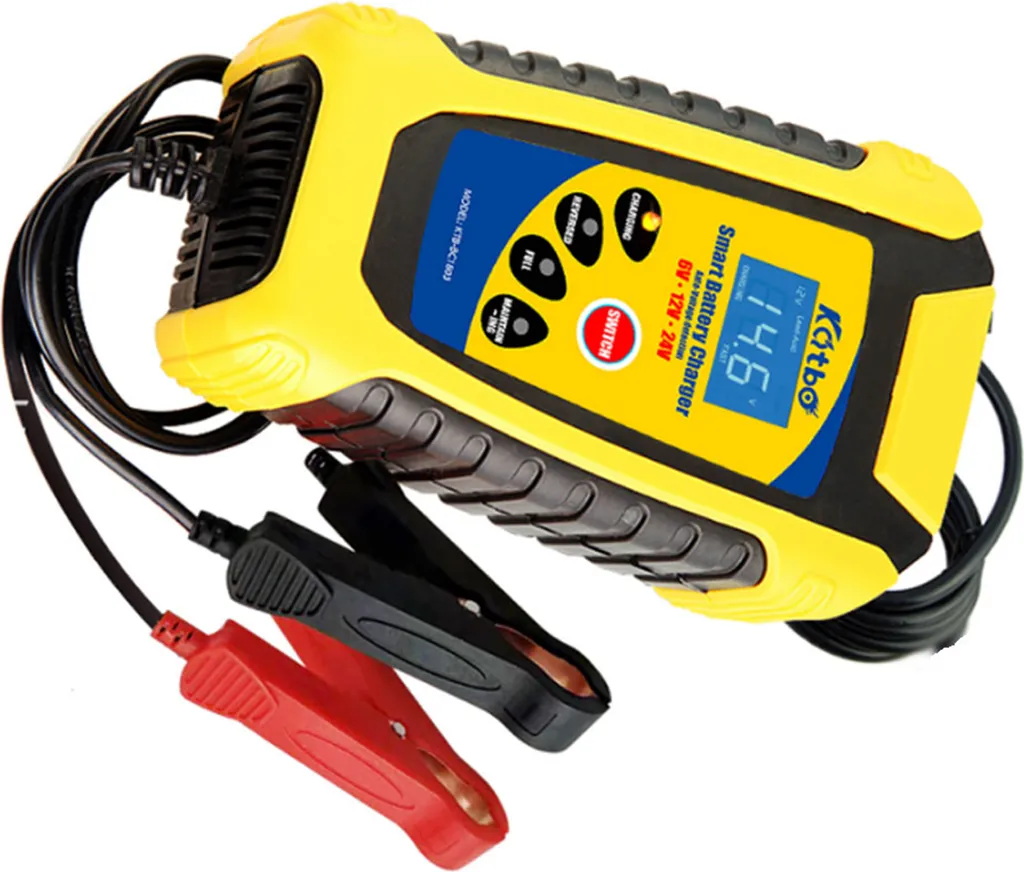 Caricabatterie Professionale Moto e Auto 12V/24V Piombo Smart EU