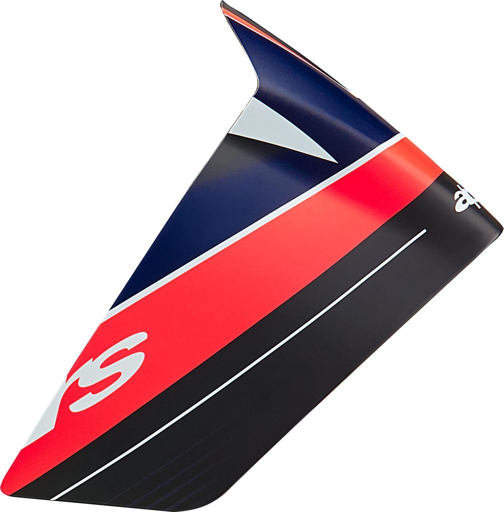 Alpinestars Supertech R10 Team Race Spoiler, schwarz/rot/blau