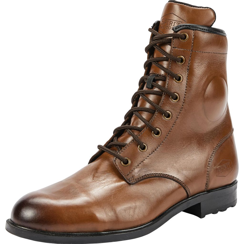 Spirit Motors Jimmy Slick Kurzstiefel - Rindsleder, Schutz, Komfort