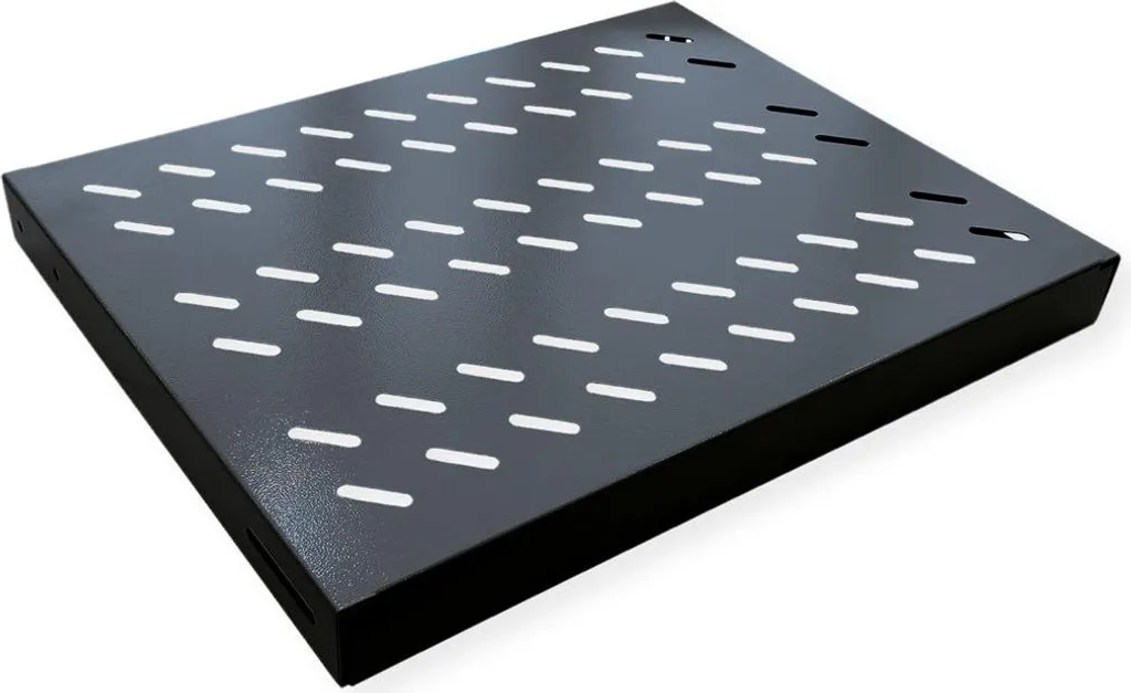 Étagère VALUE 19 pouces réglable pour baie serveur 800mm 26.99.0417