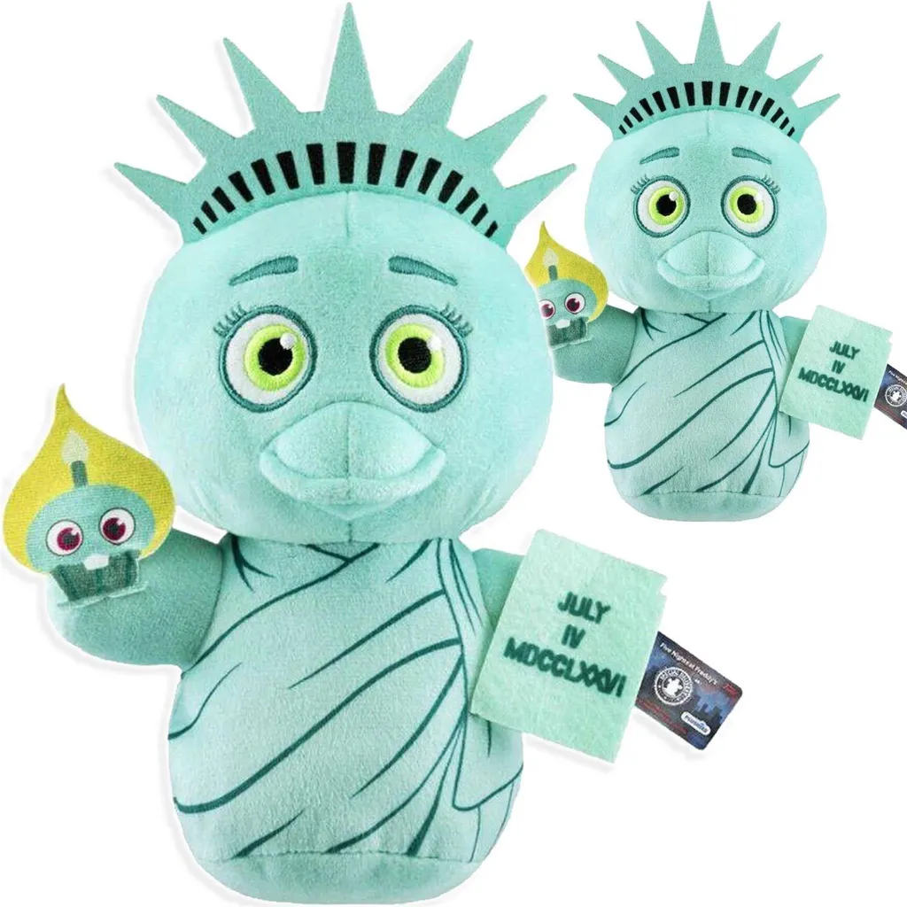 Peluche Funko FNAF Liberty Chica - Figurine Five Nights at Freddy's 18cm