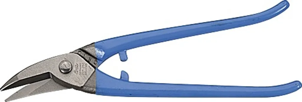 Cisaille de couvreur FREUND en acier inoxydable coupe droite robuste
