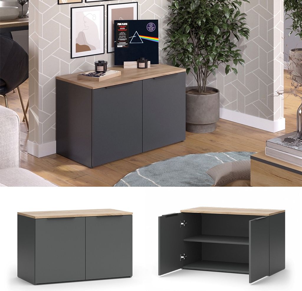 Komoda Vicco Wido, 80 x 50 cm s 2 dvierkami, Obrázok produktu 2