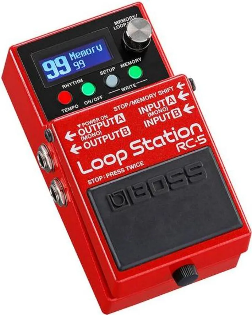 Boss RC-5 Loop Station avec Écran LCD et Qualité Audio 32 bits Stéréo - 4