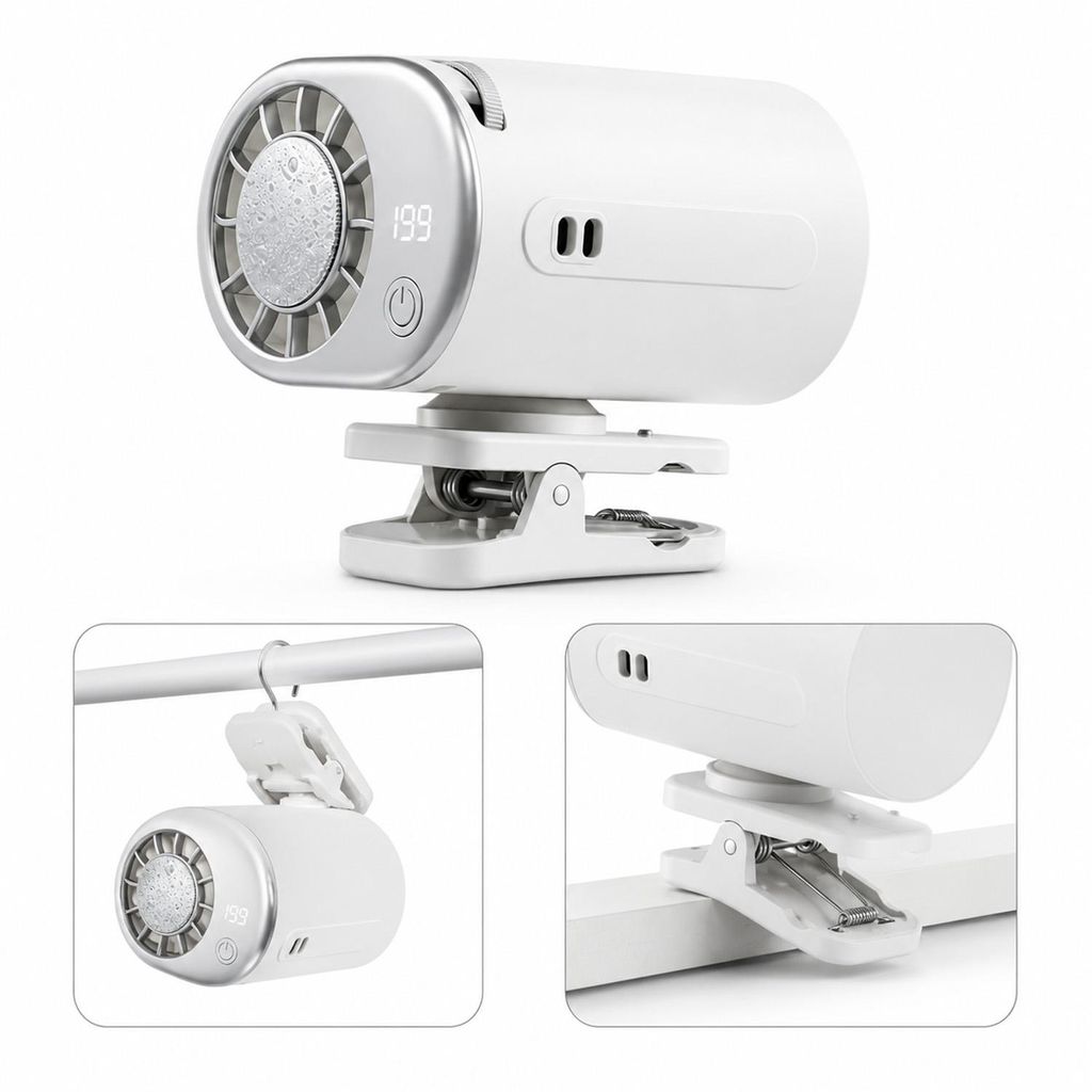 199-stufiger Auto-Ventilator, einstellbarer LED-Ventilator, Produktbild 