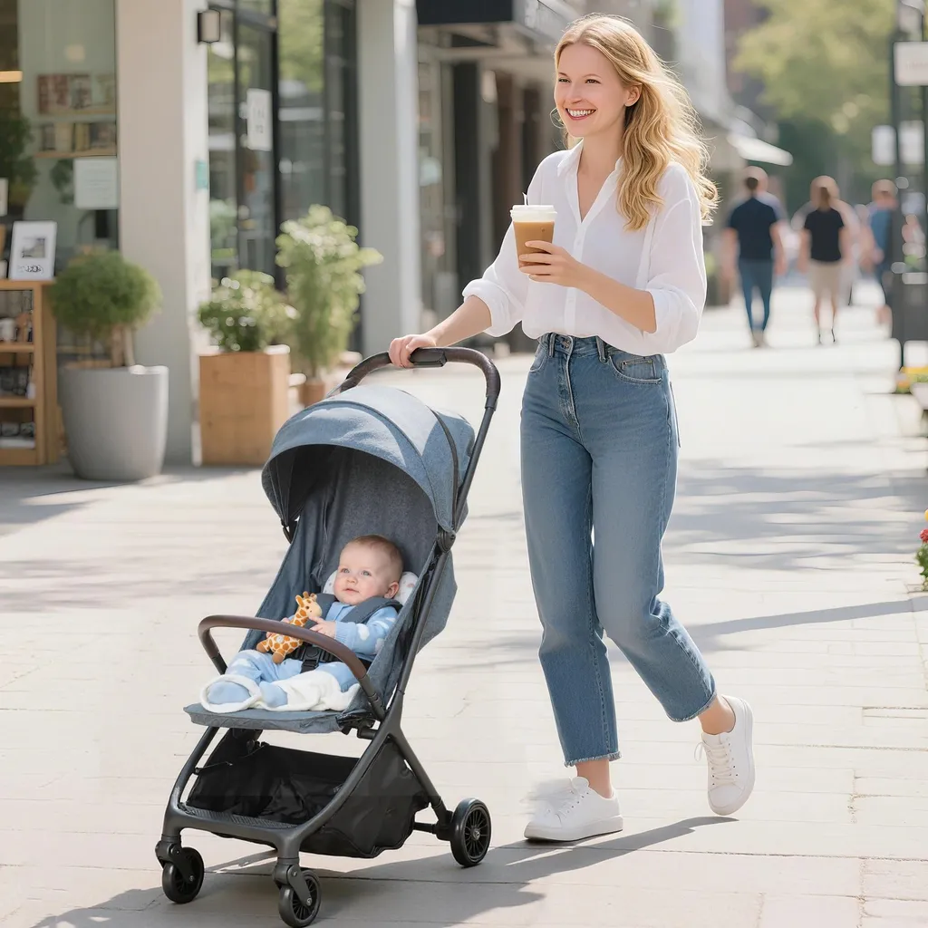 Poussette pliable légère en inox : la solution pour petits coffres