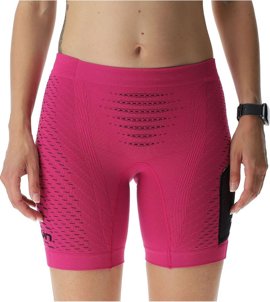 UYN Padel Series OW Tight Padel Tennisshorts Damen P082 - dark pink S