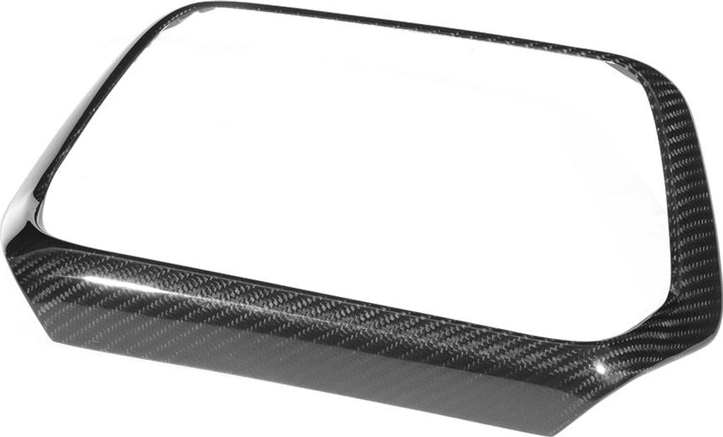 Carbonfaser-Konsolen-Navigationsrahmen-Zieraufkleber, passend für Chevrolet Camaro 2016–2019