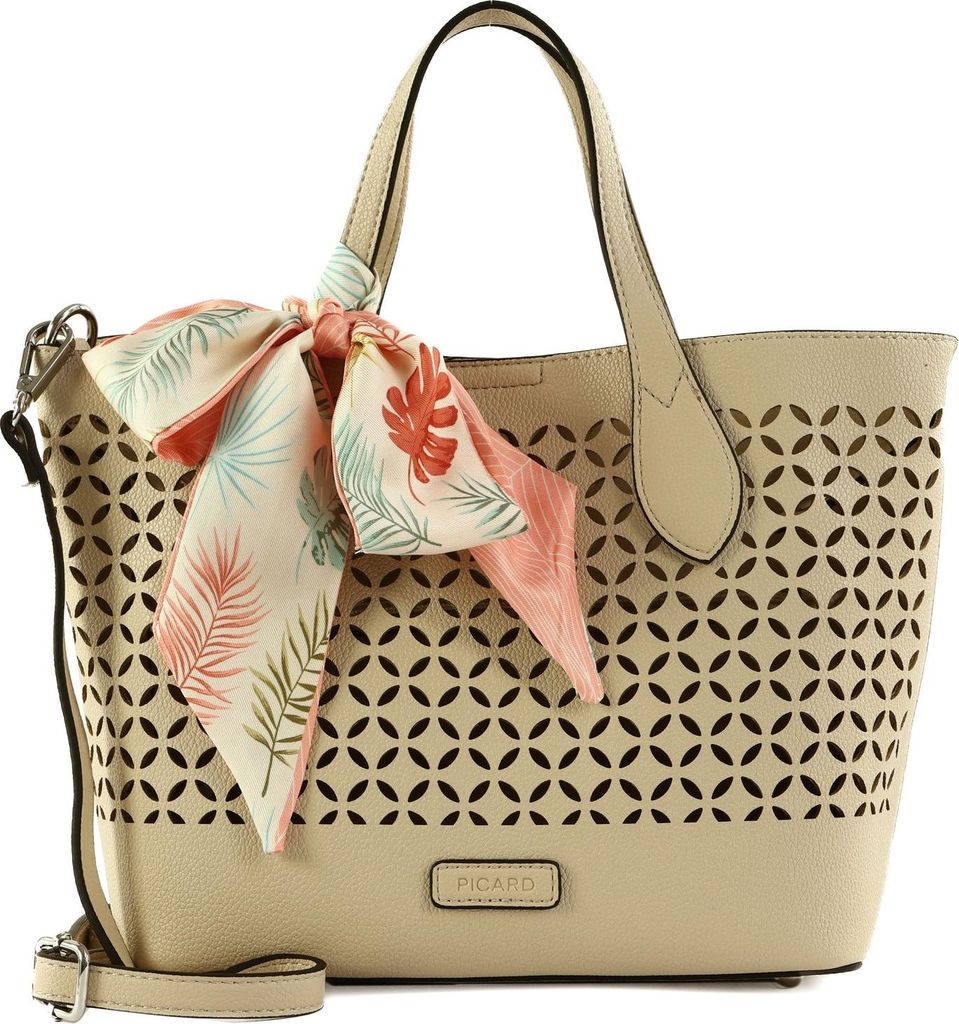 PICARD Shopper Schultertasche Menton Cityshopper Cookie beige