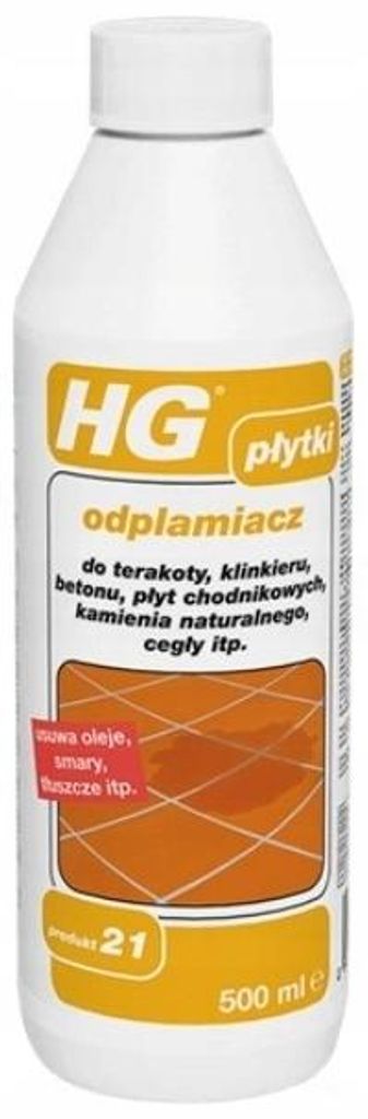 Fleckenentferner für Terrakotta & Naturstein, Öl- und Produktbild 