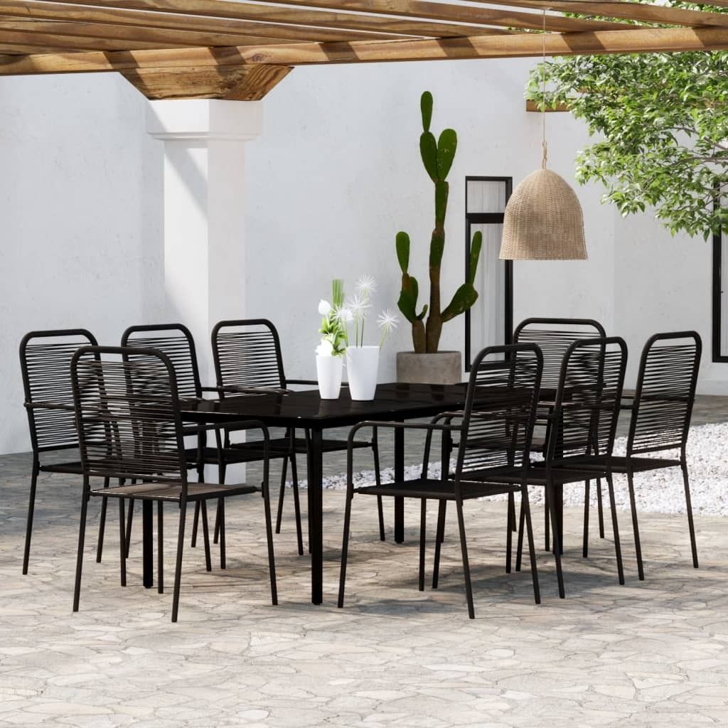 "2026 Promotion" 9-tlg. Garten-Essgruppe - mit Tisch und Produktbild 
