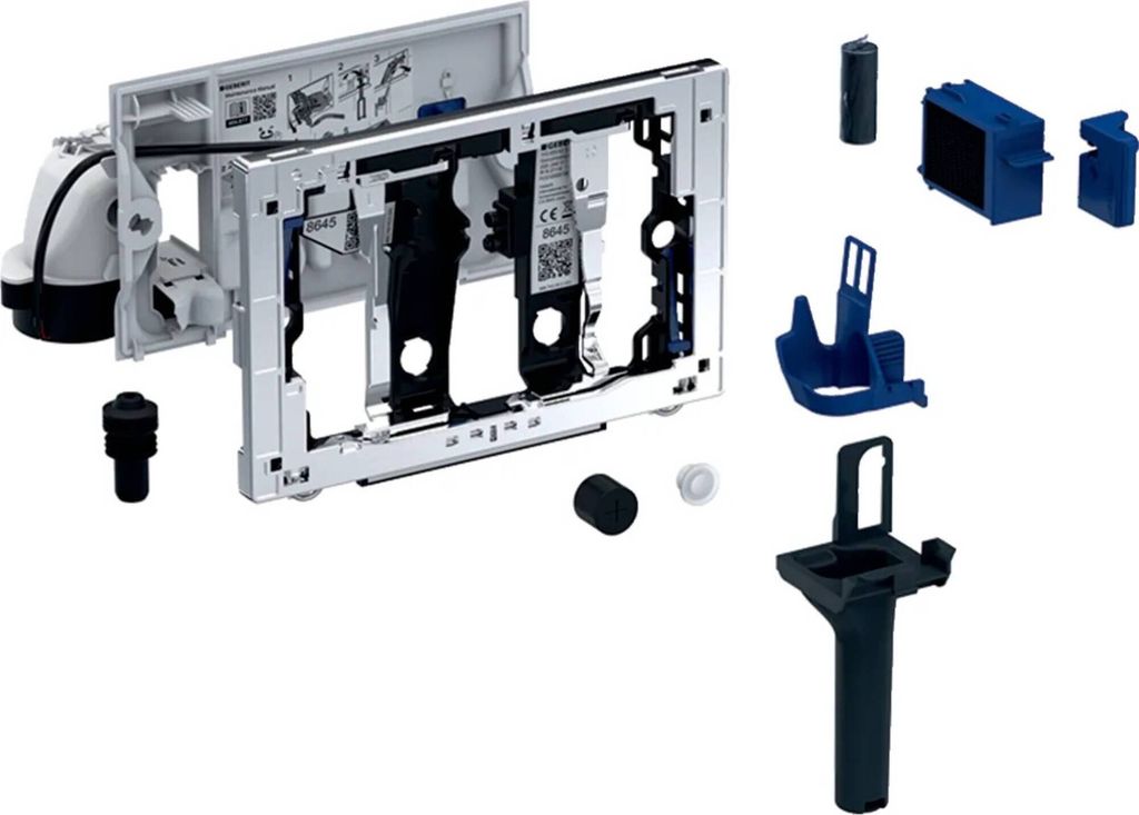 Geberit DuoFresh Modul Automatische Aktivierung Anthrazitgrau für Sigma 8 cm
