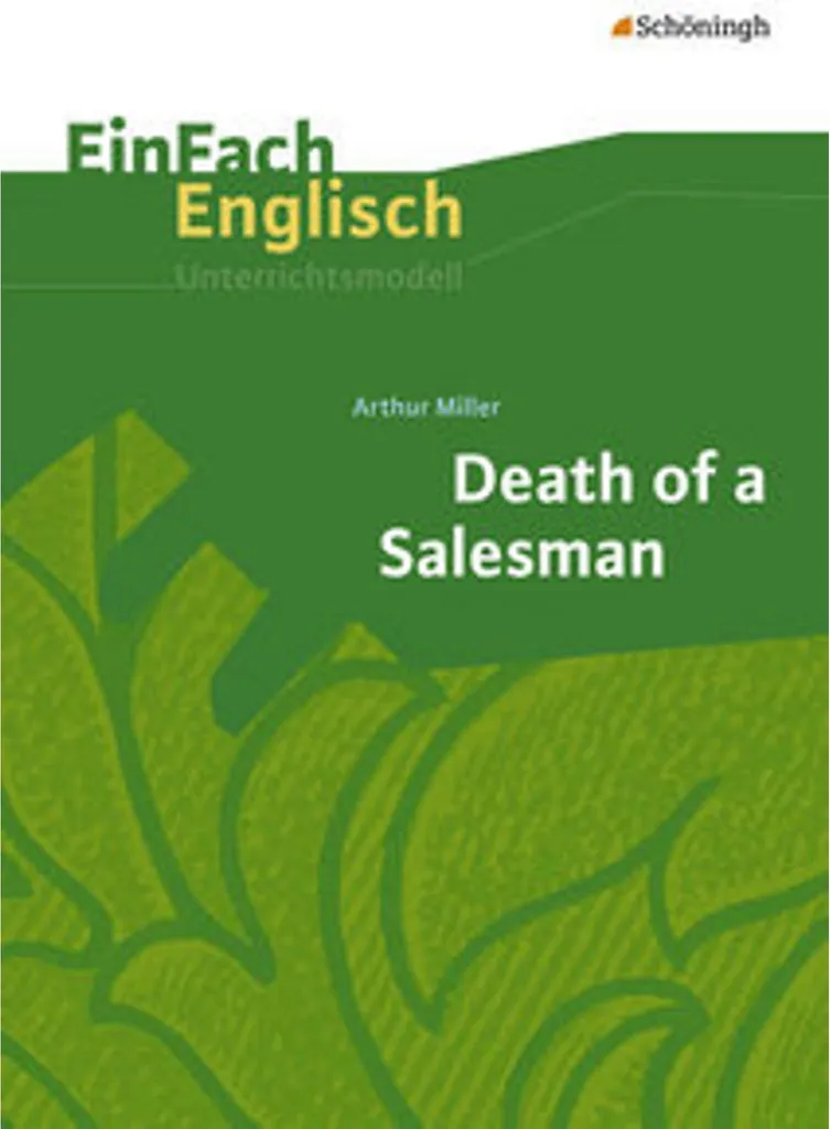 Guide Enseignant Death of a Salesman pour Cours d'Anglais EinFach Englisch
