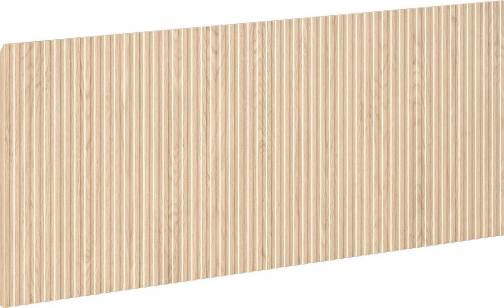 Mexen Rivel Front geriffelt für Badschrankkorpus 90 x 43,5 cm, Eiche - 91A20-0900-470-1-81