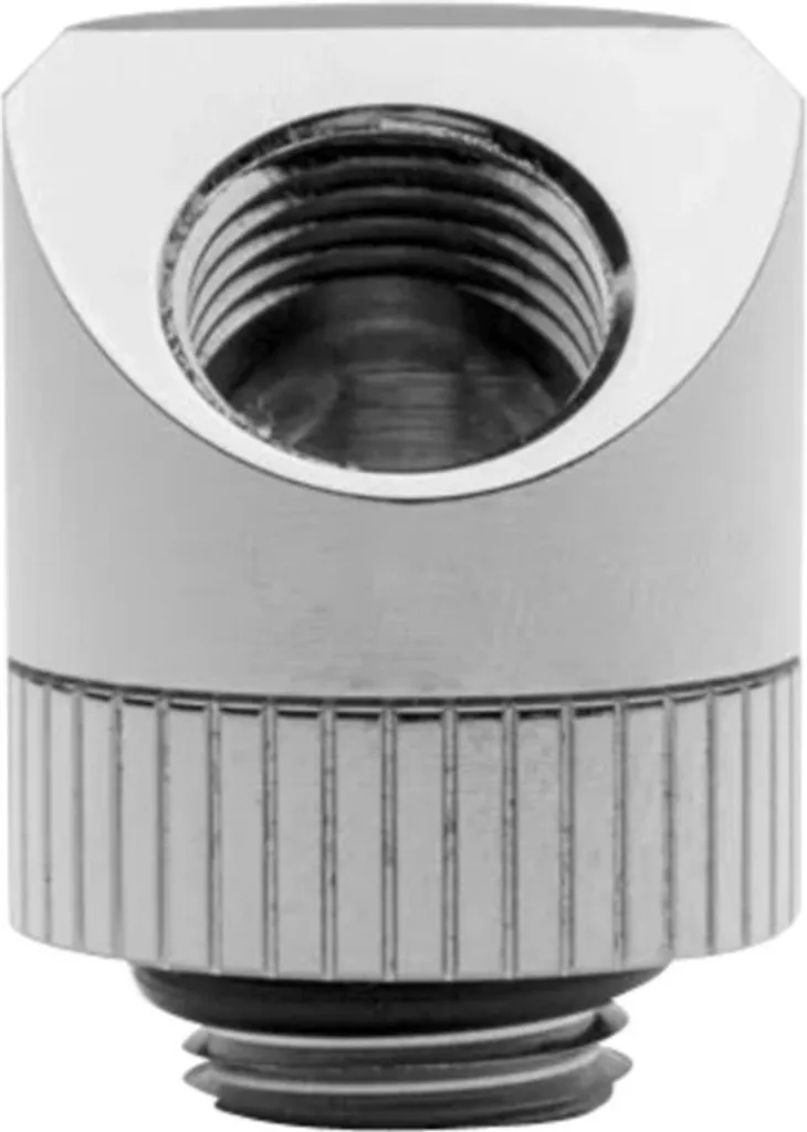 EKWB Torque 45 Gradi Nichel | Raccordo Rotante Efficiente e Sicuro