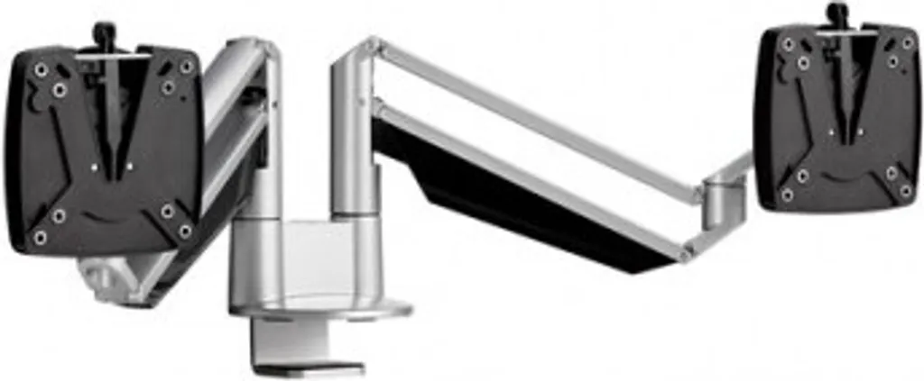 Double bras de bureau Novus Clu Duo C pour écrans informatiques