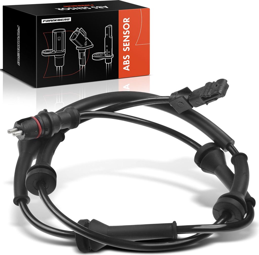 Frankberg 1x ABS Sensor Vorderachse beidseitig für Renault Megane II BM0/1 CM0/1 Megane II Coupé-Cabriolet EM0/1