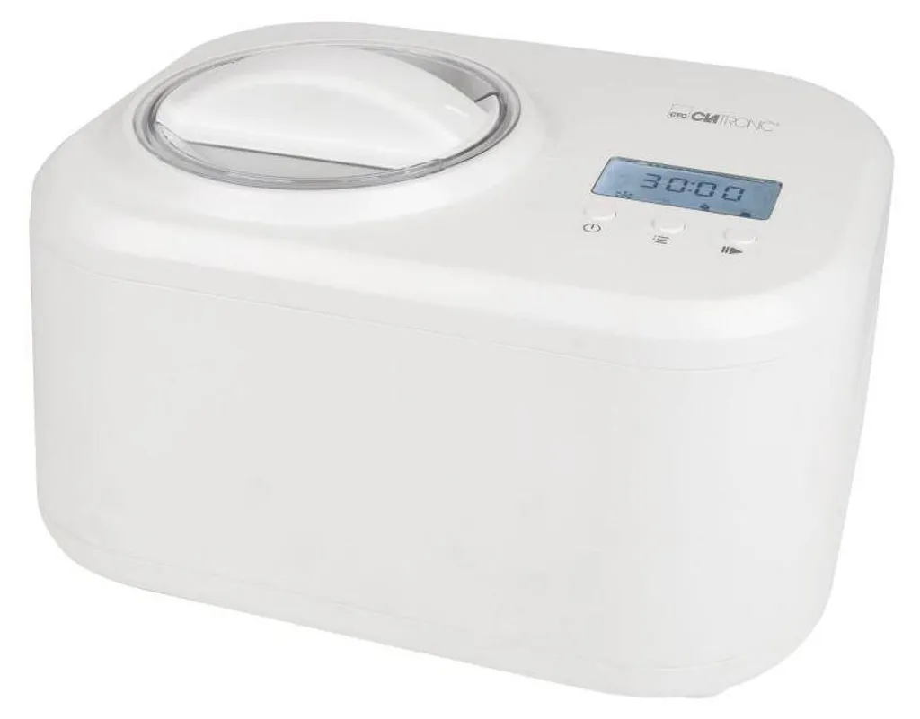 Turbine à glace CLATRONIC ICM 3799 avec écran LED et minuteur précis