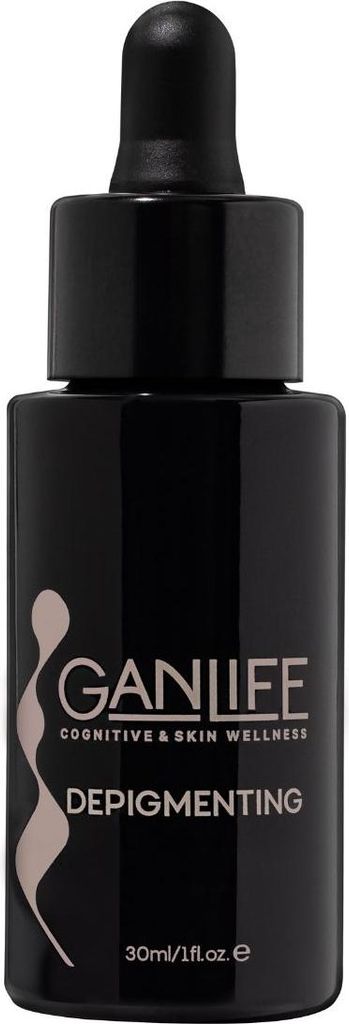 GANLIFE - Depigmentierendes Serum gegen Pigmentflecken mit Antioxidantien, Behandlung für Flecken, Mit Bakuchiol, Alpha-Arbutin, Glabridin und Nia...