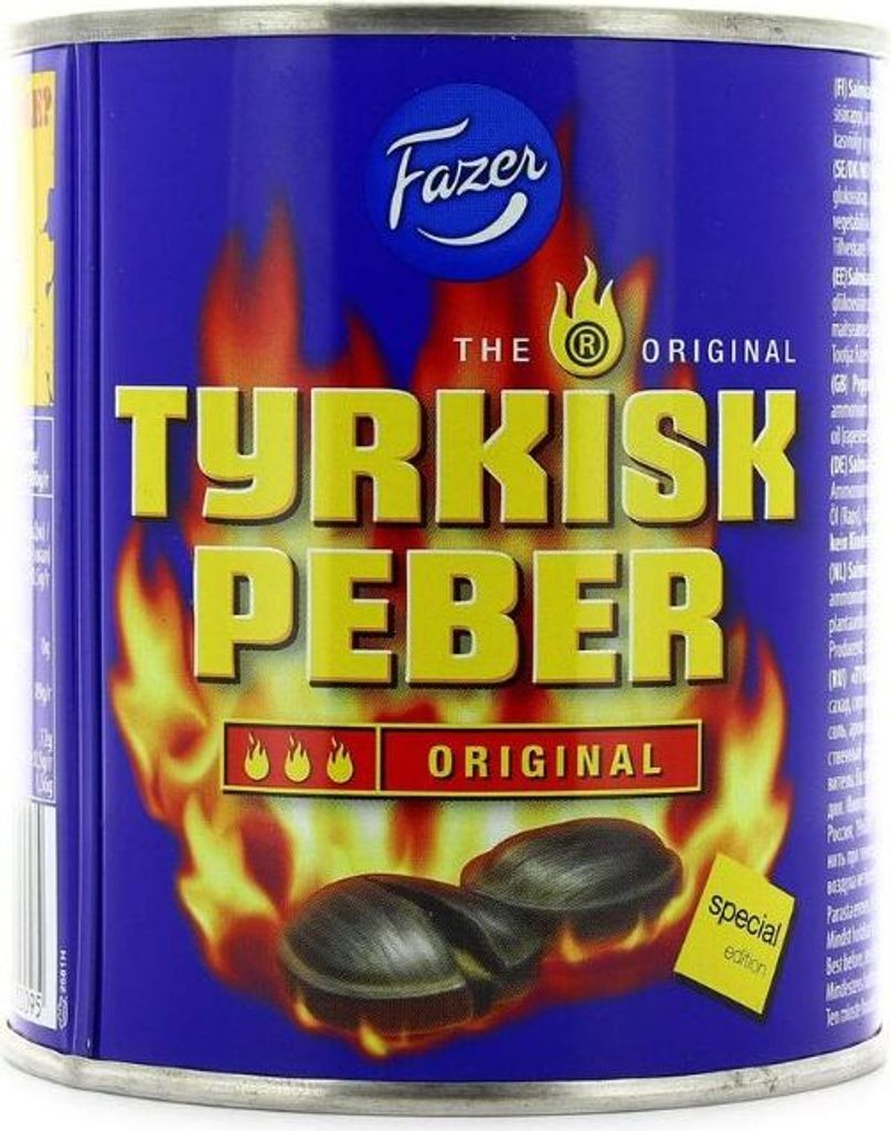Fazer Tyrkisk Peber Original Travel Edition 375g Produktbild 