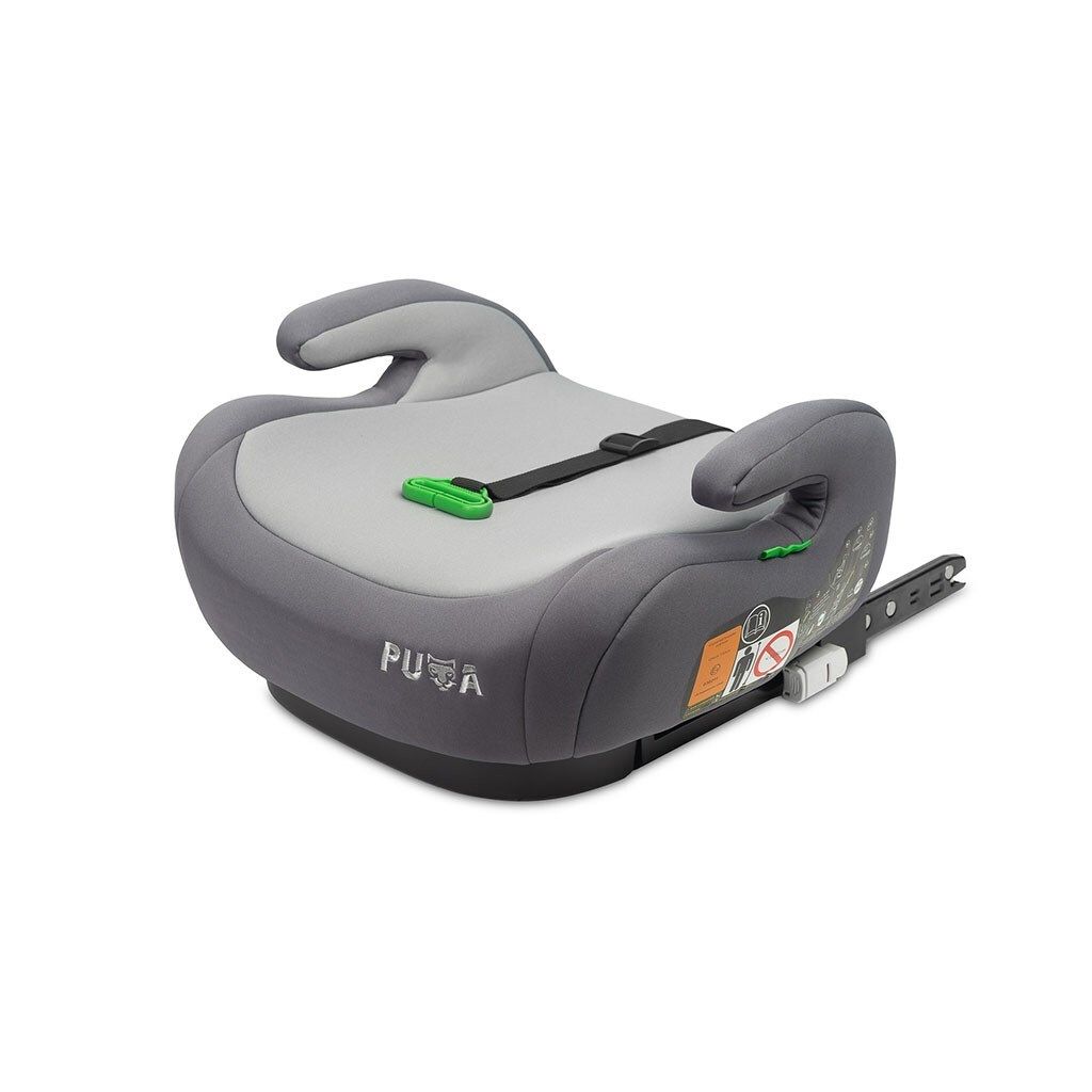 CARETERO Autositz Kinder Autokindersitz Puma, ISOFIX, 125-150cm - Grau