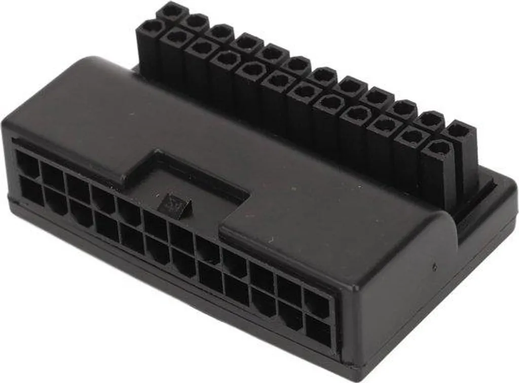 Connecteur ATX 24 broches coudé à 90° - Accessoire de gestion de câbles