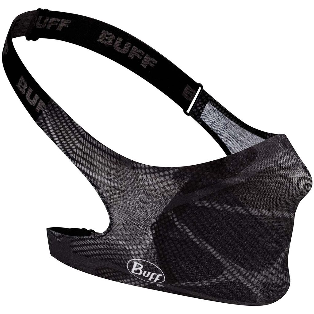 BUFF Mund-Nasen-Schutz Maske mit Filter ape-x black