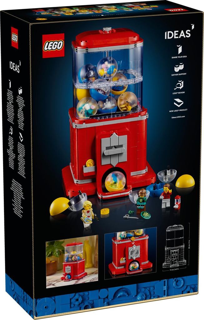 LEGO Ideas Maszyna z minifigurkami, Zestaw do budowania, 18 Zdjęcie produktu 