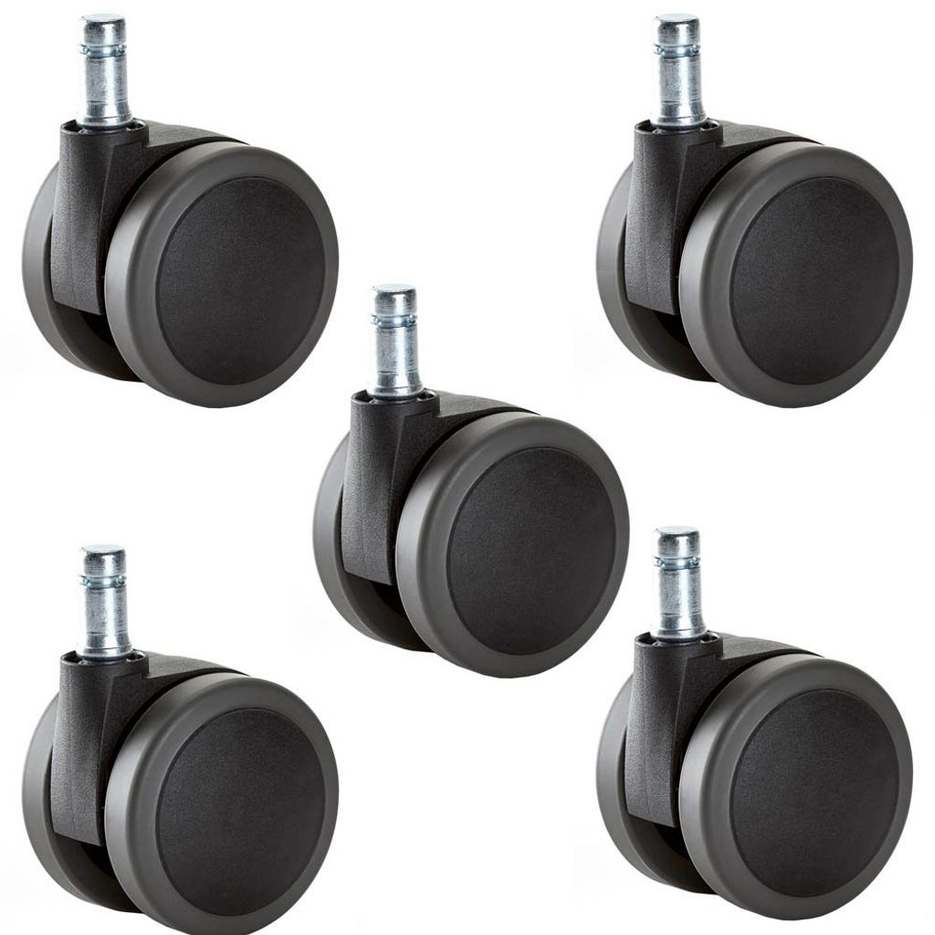 Mayer Stuhlrollen für harte Böden, 5 St.