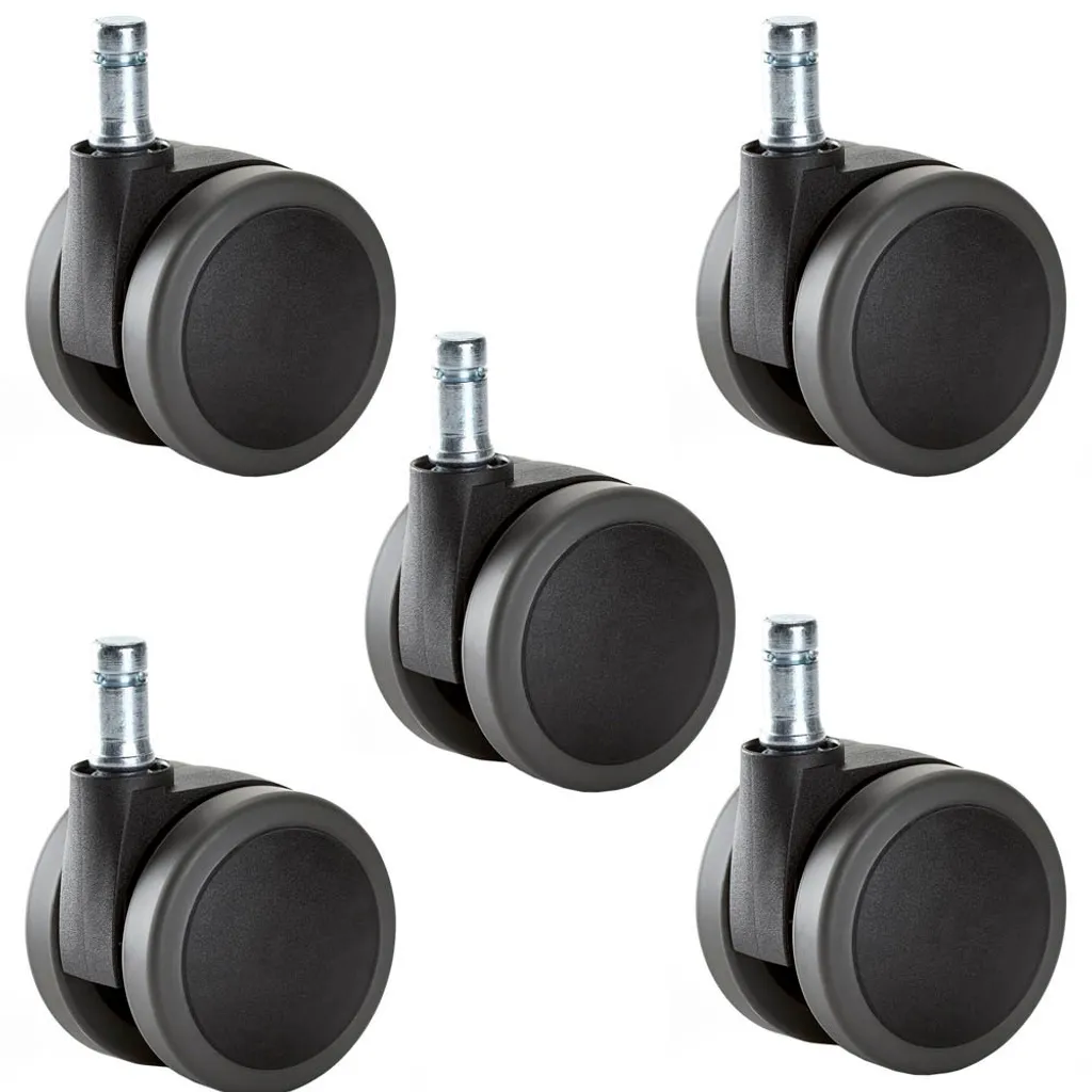 Grandes Roulettes Mayer ROG Silencieuses pour Sols Lisses et Parquet