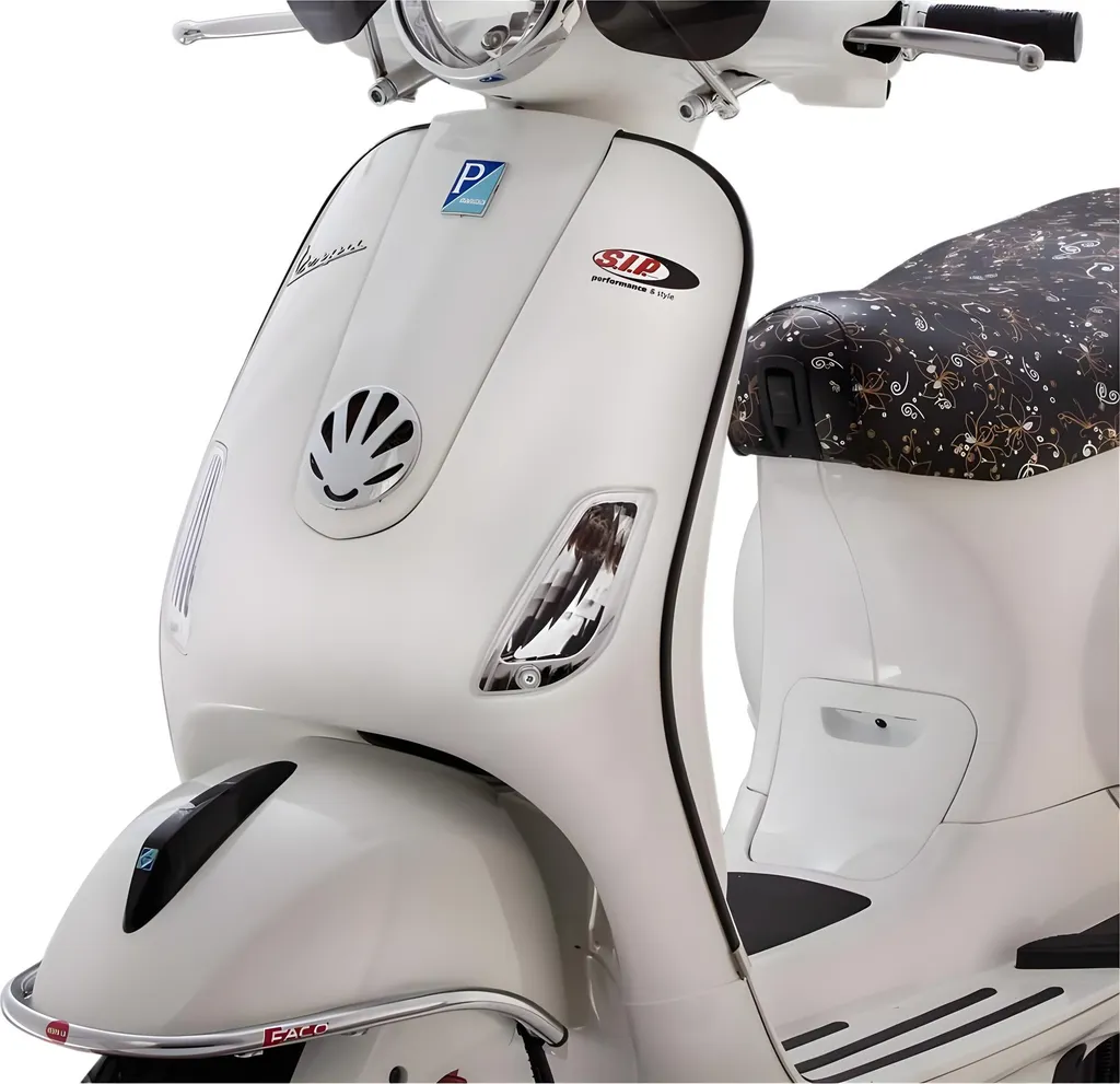Rénovez votre Vespa LX ou S avec les tubes mono fente SIP gauche/droite