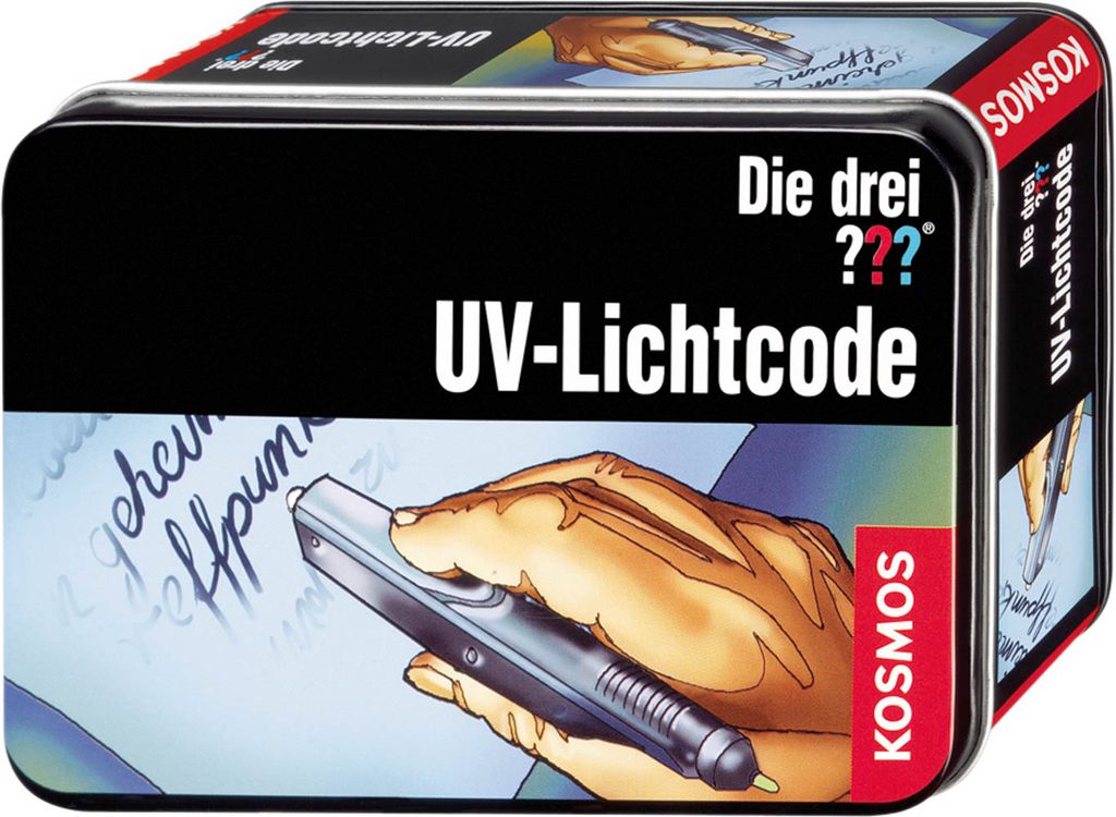 Die drei ??? UV-Lichtcode (drei Fragezeichen) Produktbild 