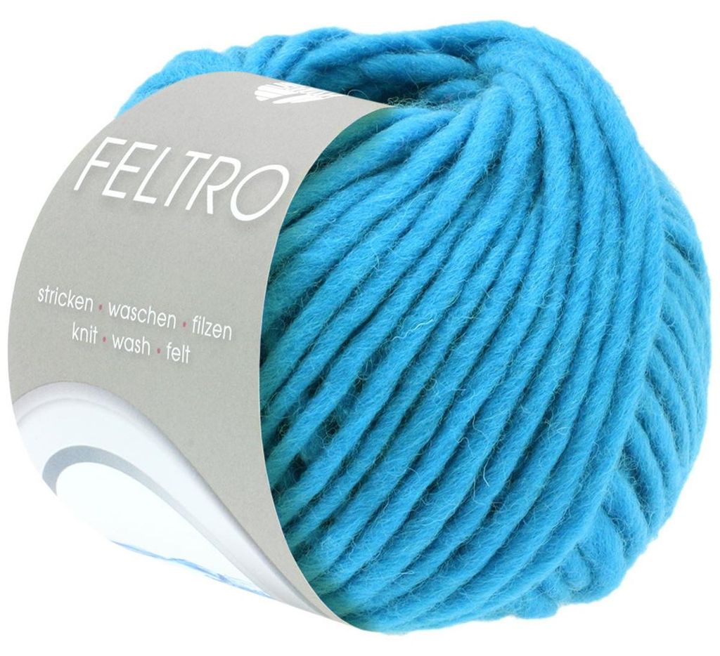 Lana Grossa FELTRO UNI 50 g modernes Filzgarn 50 Produktbild 