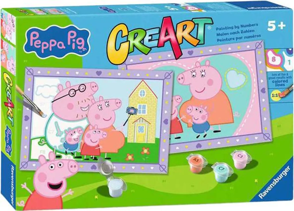Recensione Ravensburger 12023054: Set 2 Tavole CreArt Pittura Numeri