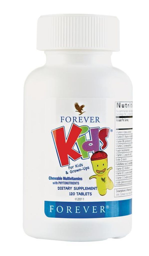 Forever Kids (120 compresse) – Multivitaminico completo per Immagine del prodotto 