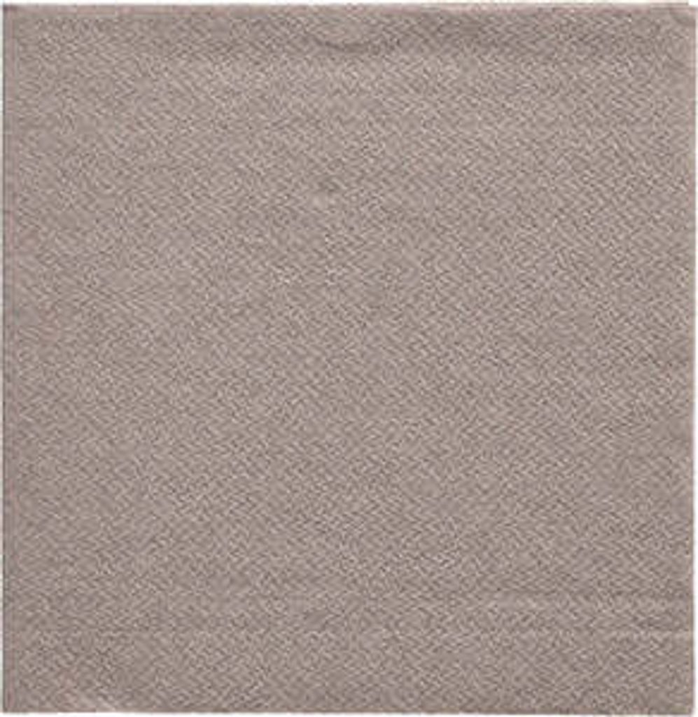 400 Servietten "DAILY Collection" 1/4-Falz 24 cm x 24 cm grau