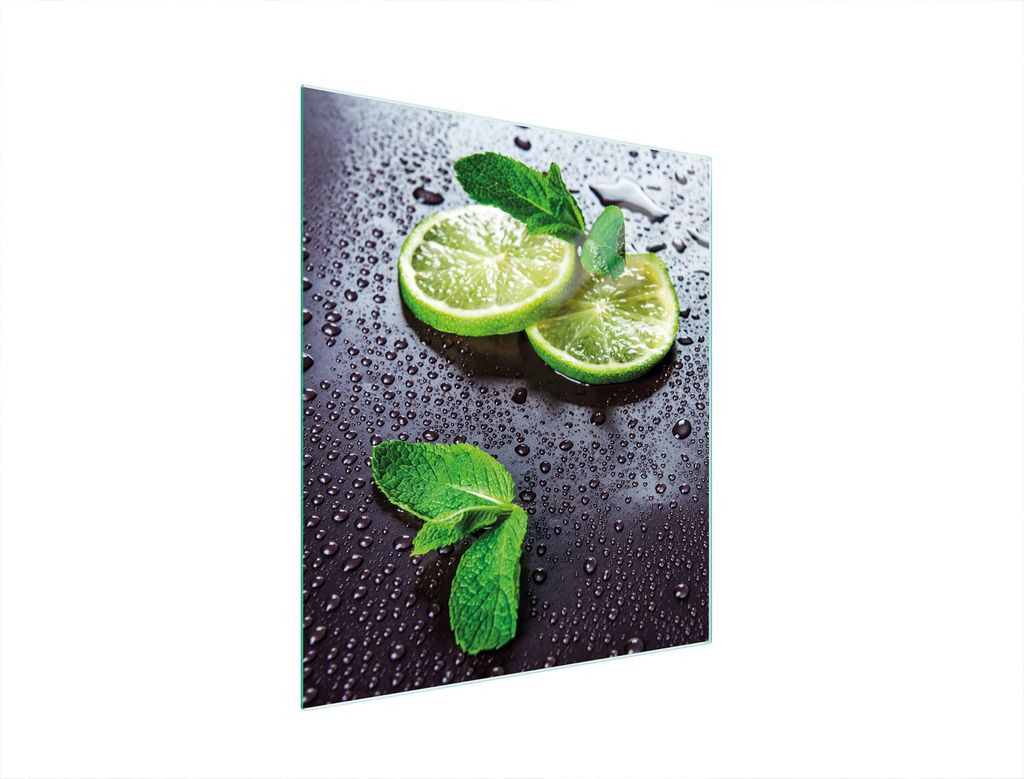 Glasschneidebrett 45x52 Limette
