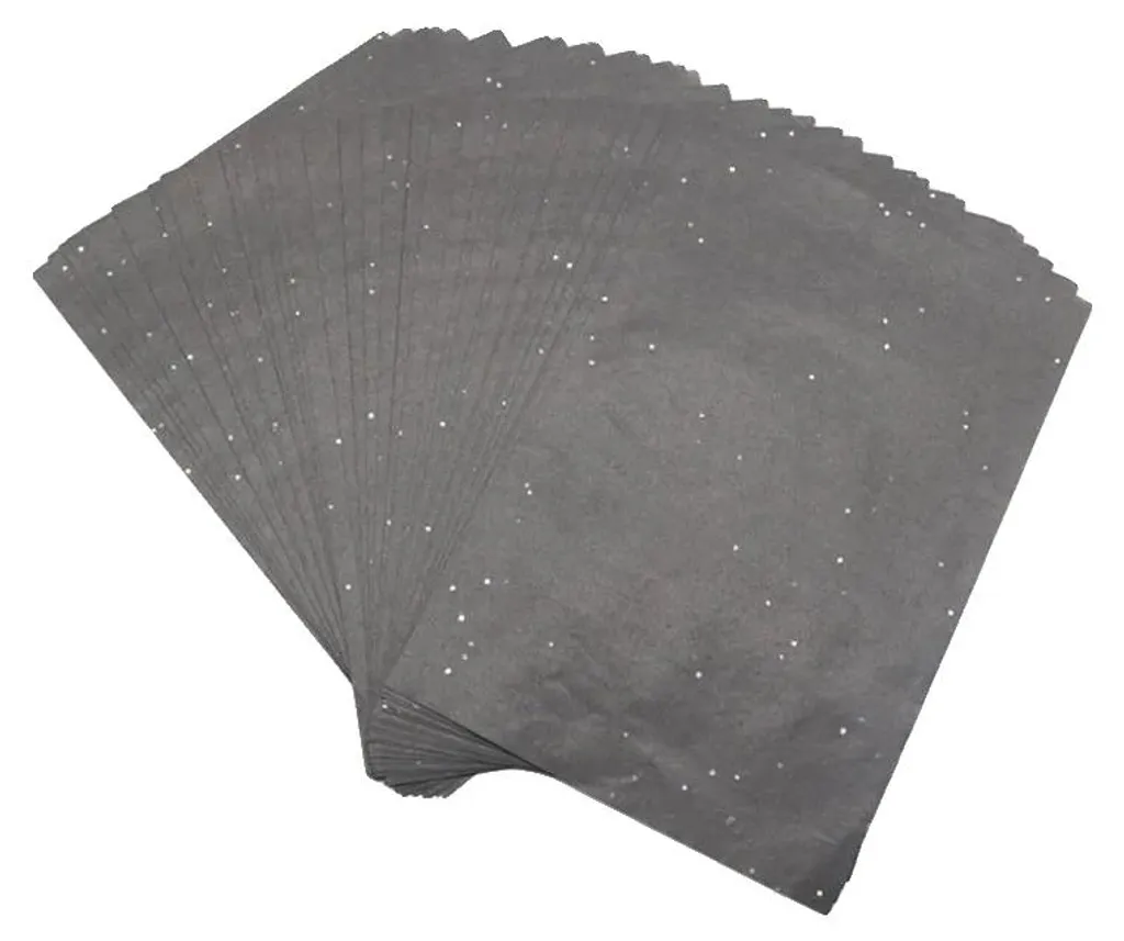 Papier Calque Noir Translucide A5 pour Loisirs Créatifs - Lot de 100 Feuilles