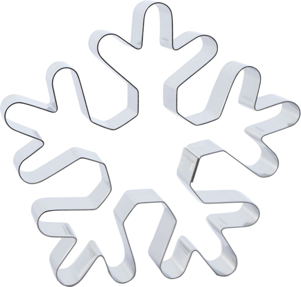 1 Keksausstecher Schneeflocke