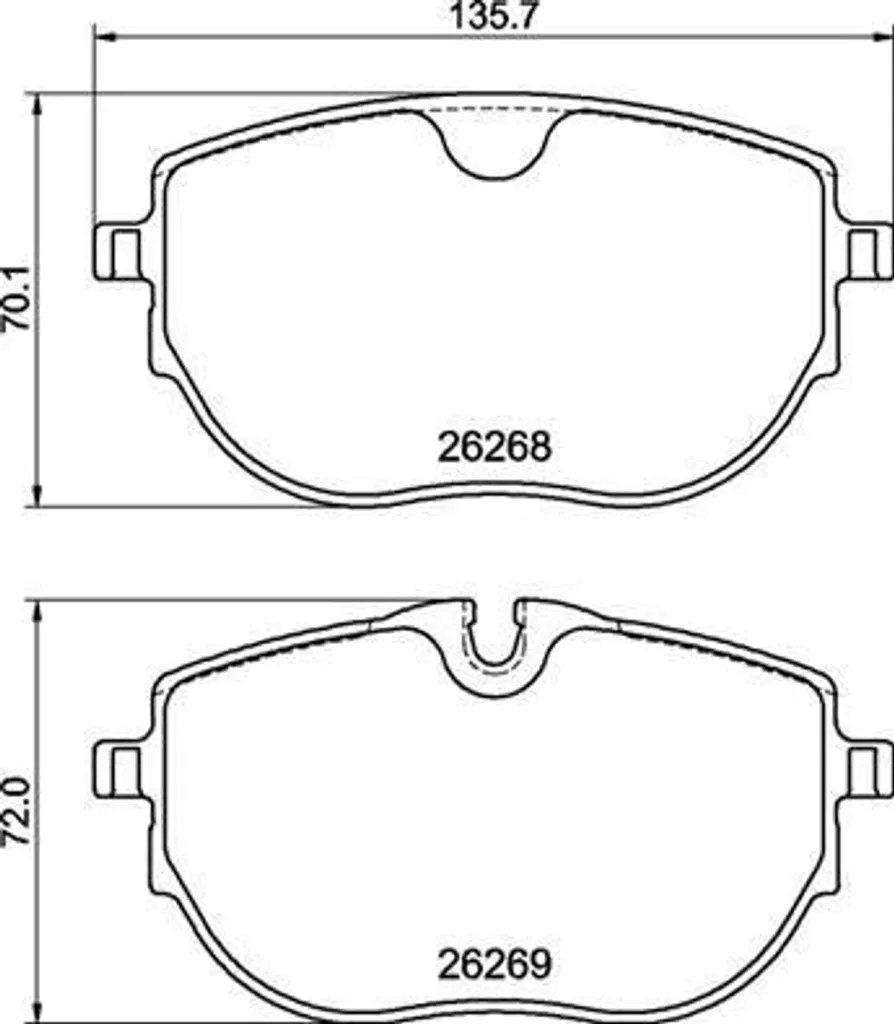 Plaquettes Brembo P 85 187 : Stoppez les bruits de freinage sur votre T6