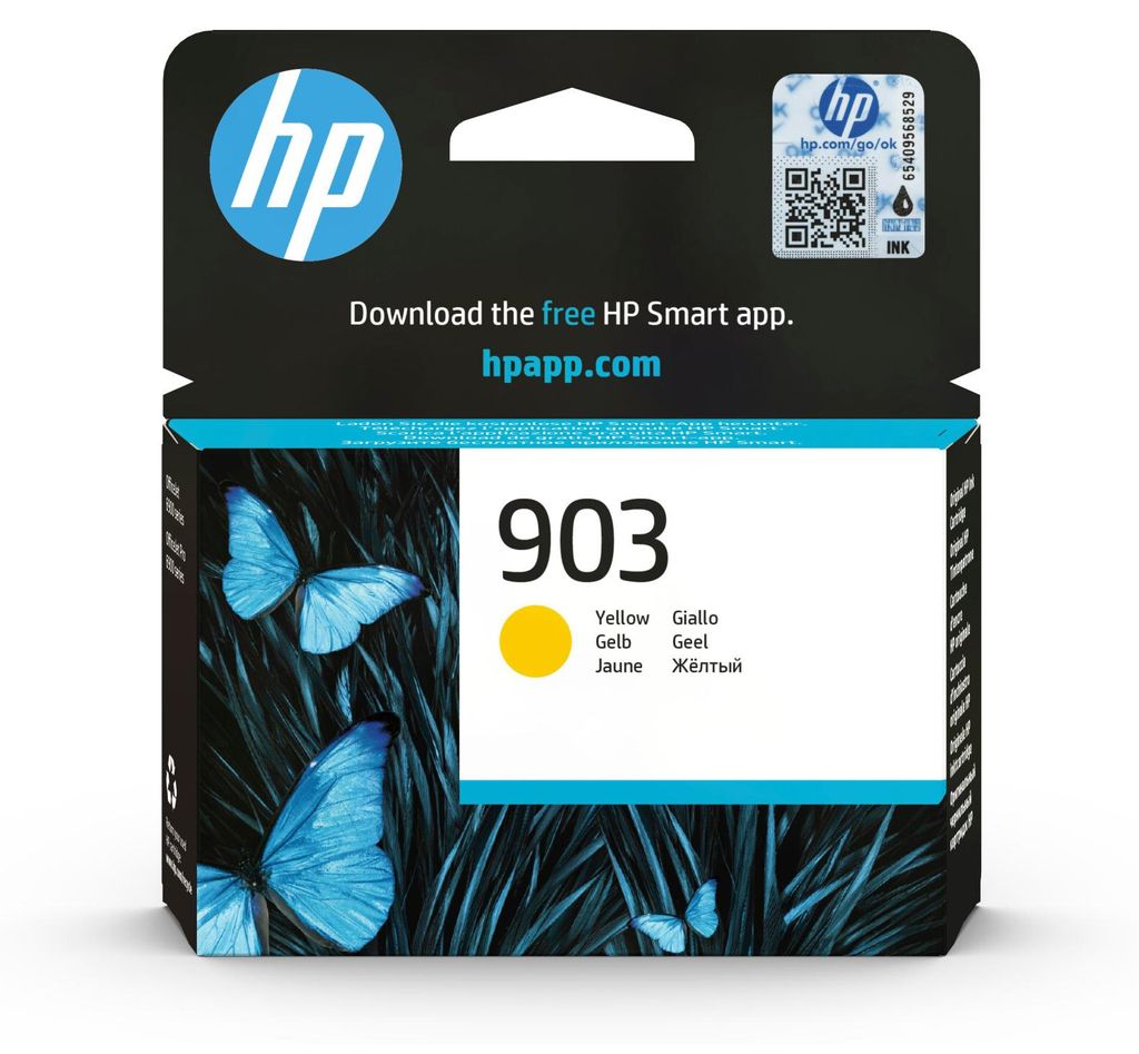 HP Cartuccia di Inchiostro Giallo Originale 903 Immagine del prodotto 