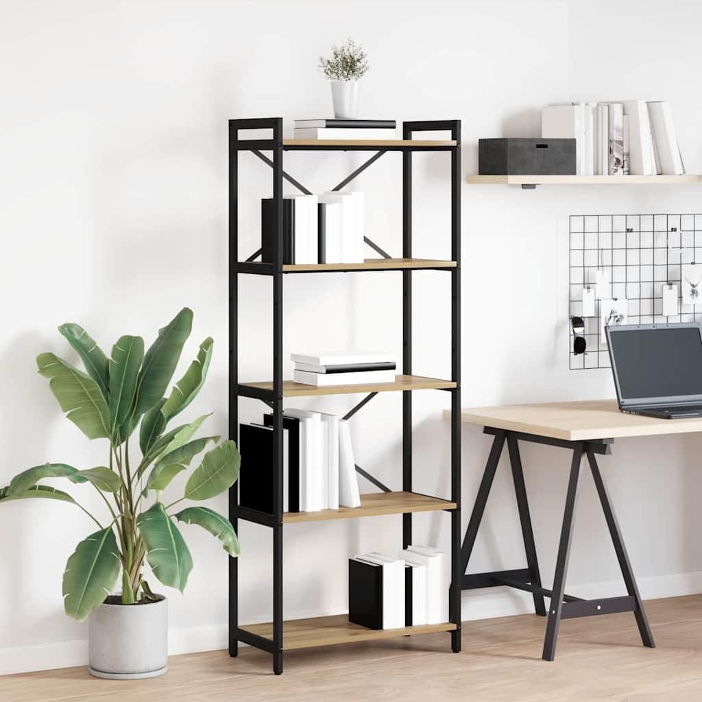 Maison Exclusive - Bücherregal Artisan-Eiche 60 x 30 x 155 cm Holzwerkstoff