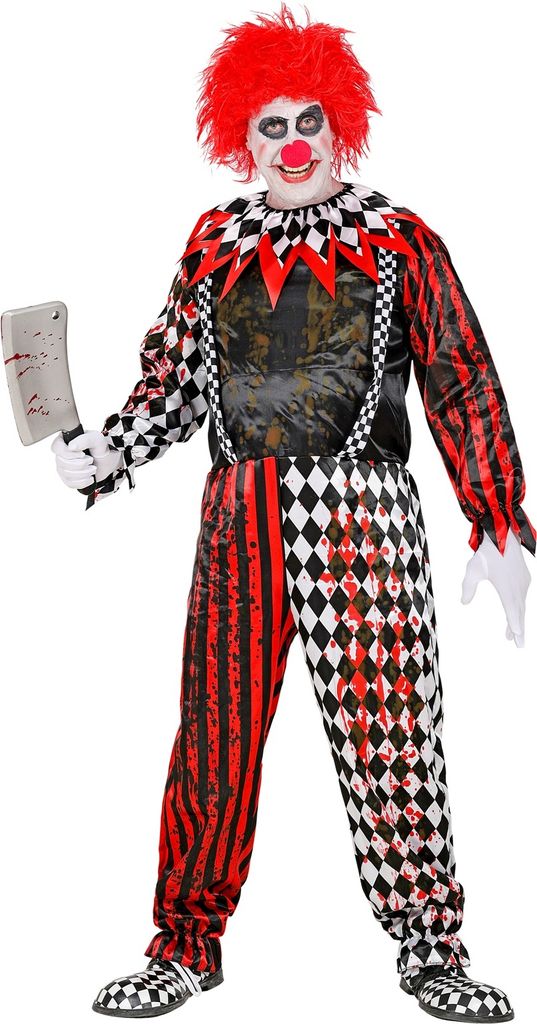 Killerclown Overall Horror Clown, Groesse:XXL Produktbild 