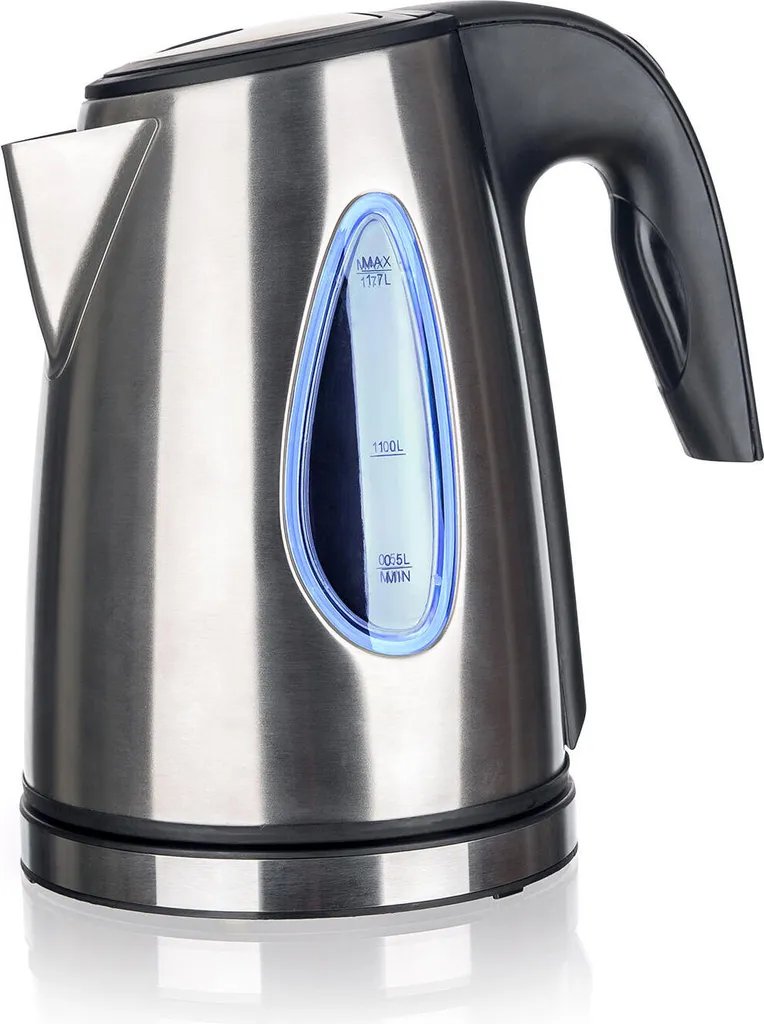 Bouilloire électrique sans fil 1,7L inox pour un thé parfait chaque jour
