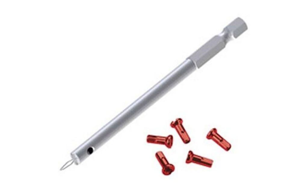 IceToolz speichennippel Schlüssel hoher Rand 10 cm Silber