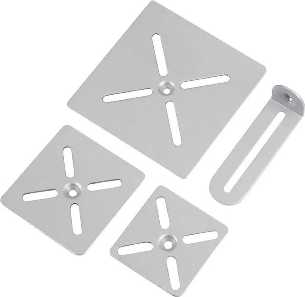 2x podstawki pod głośniki Slim Silver Zdjęcie produktu 4